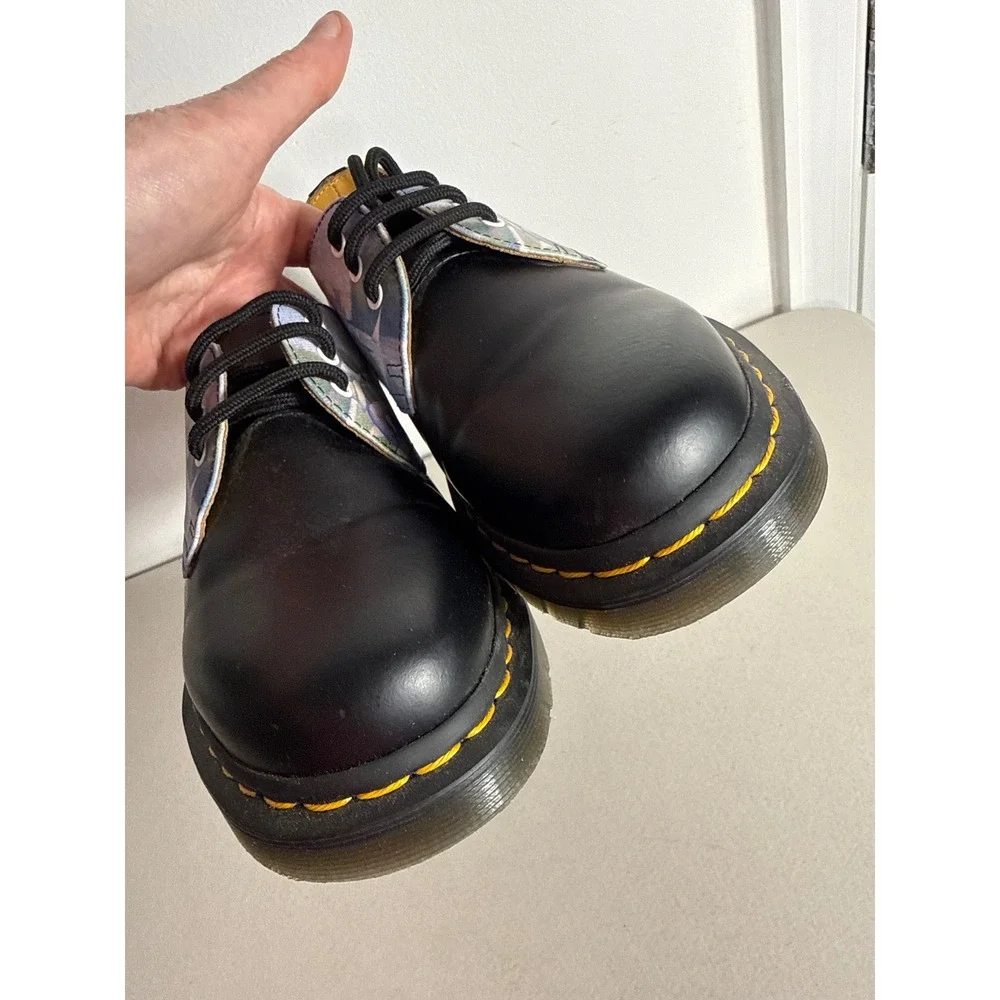 Dr. Martens 1461 National Gallery Seurat Bathers at Asnieres Shoes Black Oxford